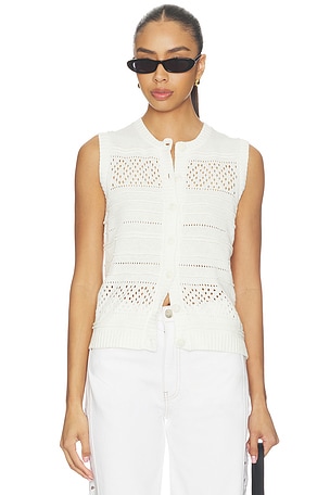The Faye Cardigan Sweater Vest Joe's Jeans