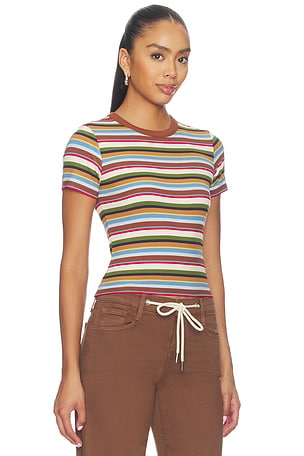 Joe's Jeans The Baby Tee Shirt in Multi