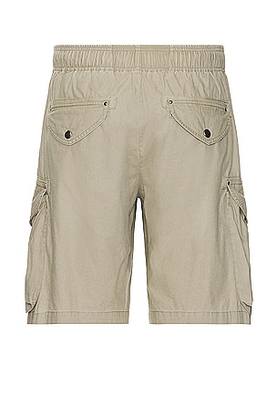 JOHN ELLIOTT Deck Cargo Shorts in Brown