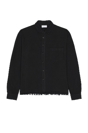 Hemi Oversized Shirt Solid JOHN ELLIOTT