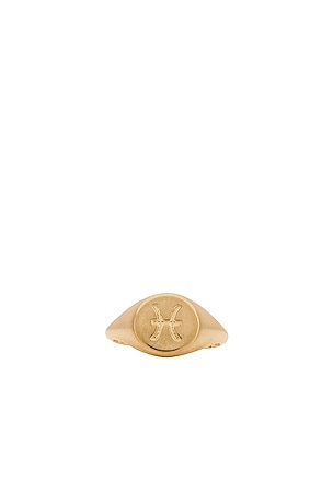 Zodiac Signet Ring joolz by Martha Calvo