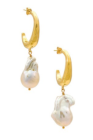 Baroque Hammered Hoops joolz by Martha Calvo