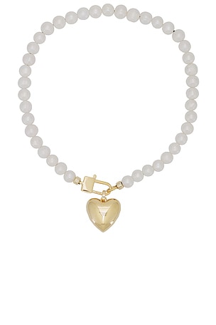 Heart Pearl Necklace joolz by Martha Calvo