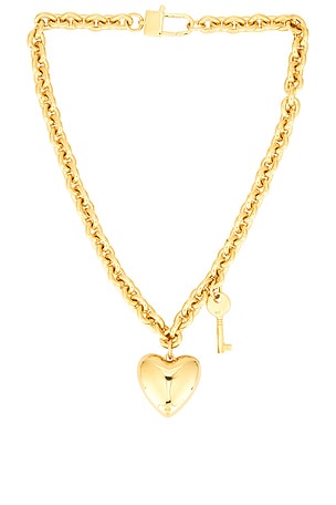 Heart Lock Necklace joolz by Martha Calvo