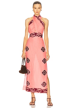 Energetic Patterns Ankle Dress Johanna Ortiz