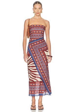 Paraiso Agreste Ankle Dress Johanna Ortiz