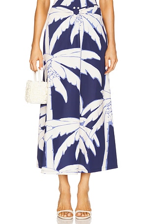 Palms Breath Of Life Midi Skirt Johanna Ortiz