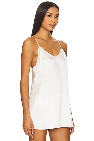Journelle Celine Low Back Slip in White