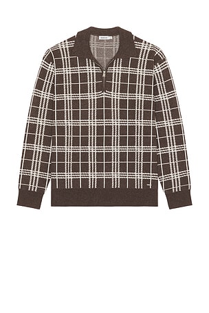 Klaus Zip Polo Sweater SIMKHAI