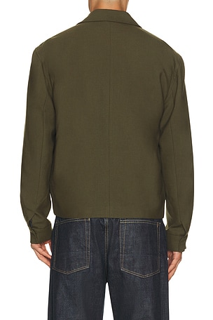 SIMKHAI Sidney Blouson Jacket in Olive