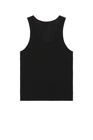 SIMKHAI Ribbed Tank in Black