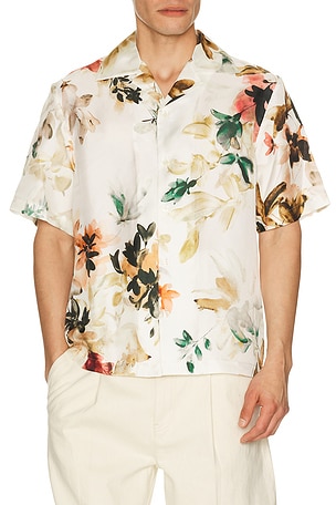 Casper Printed Silk Shirt SIMKHAI