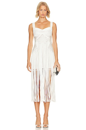 Darby Fringe Midi Dress SIMKHAI