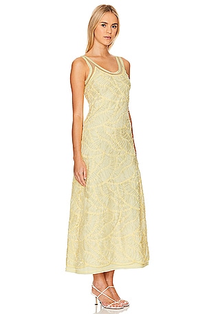 SIMKHAI Zakai Tank Maxi Dress in Yellow