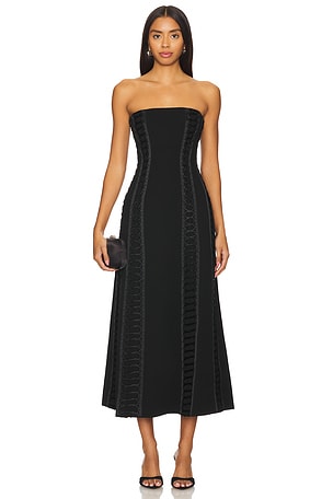 ROBE MIDI AVEC BUSTIER DENNISON SIMKHAI