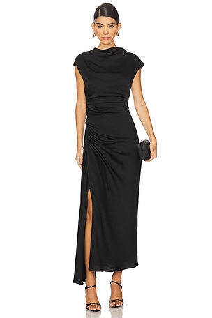 ROBE MIDI DRAPÉE BURKESIMKHAI$645NOUVEAU