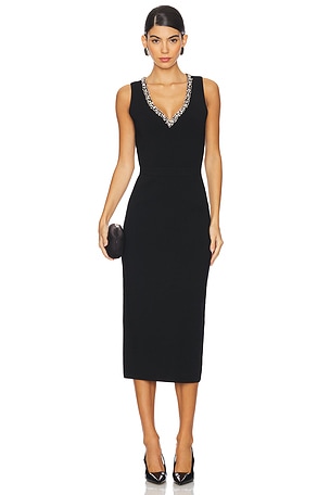 Khari Sleeveless Midi Dress SIMKHAI