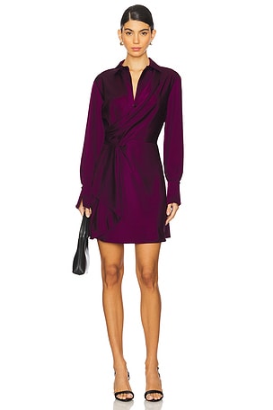 Talit Draped Front Mini Dress SIMKHAI