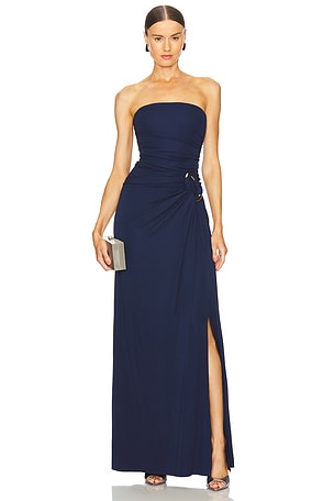 Emma Strapless Bustier Gown SIMKHAI