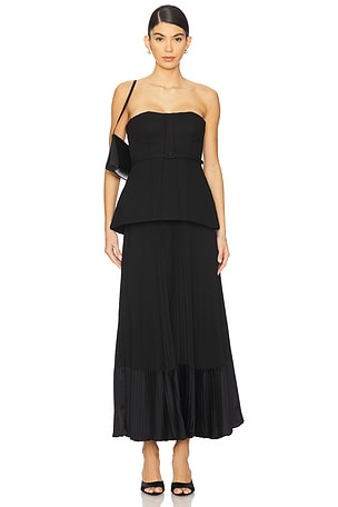 ROBE MIDI AVEC BUSTIER PRISCA SIMKHAI