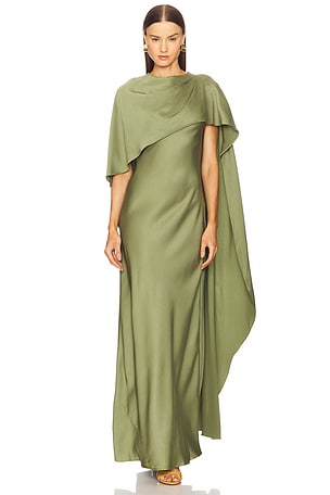 Izel Cape Gown SIMKHAI