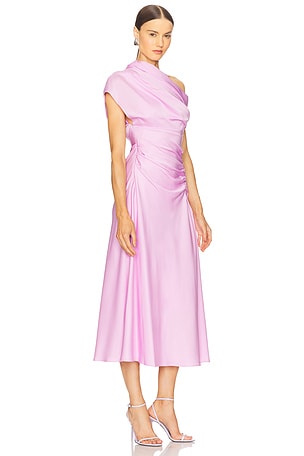 SIMKHAI Joanna Midi Dress in Pink