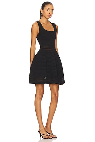 SIMKHAI Lottie Mini Dress in Black