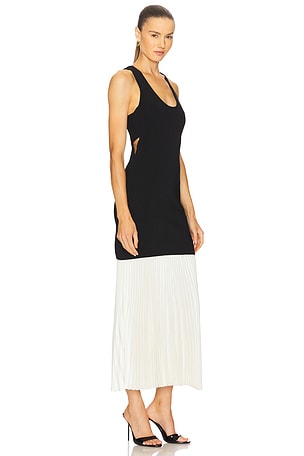 SIMKHAI Zaden Midi Dress in Black
