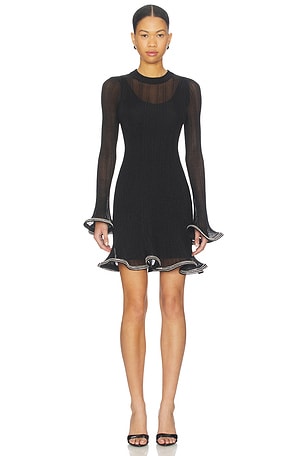 Zelda Long Sleeve Mini Dress SIMKHAI