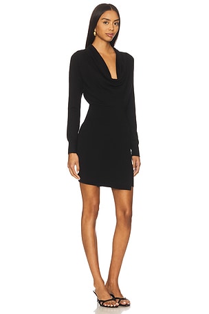 SIMKHAI Aster Mini Dress in Black. Size XS. Also