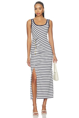 Becker Cotton Jersey Midi Dress SIMKHAI