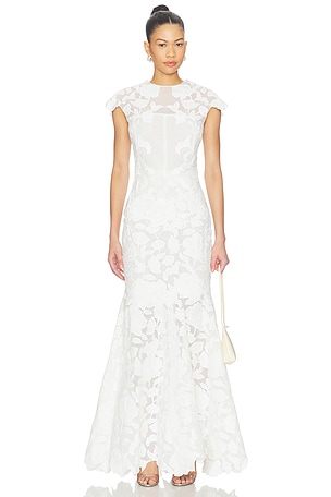 Eloisa Embroidered Midi Dress SIMKHAI