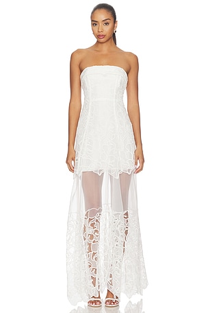 Rennis Bustier Gown SIMKHAI