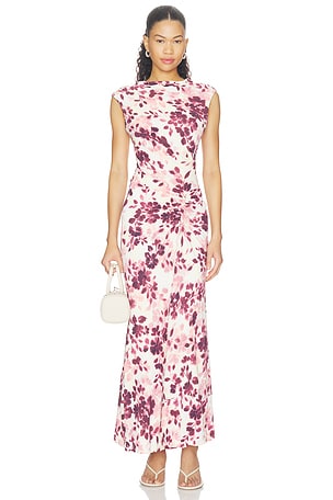Acacia Short Sleeve Midi Dress SIMKHAI