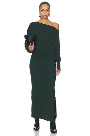 Janese Off Shoulder Midi Dress SIMKHAI