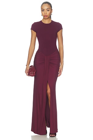 Matilde Short Sleeve Gown SIMKHAI