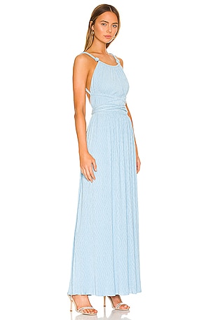 jonathan simkhai blue dress SIMKHAI Patricia Ribbed-knit Mini Dress - Women - Navy Dresses