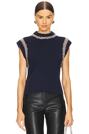 Joanae Sleeveless Pullover With Embellishment SIMKHAI