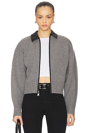 Zofia Zipper Cardigan SIMKHAI