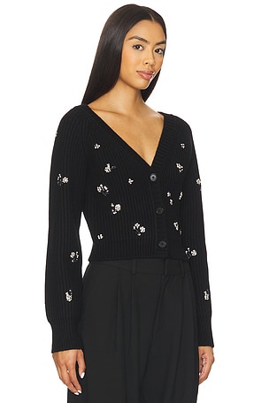 SIMKHAI Novah Cardigan in Black