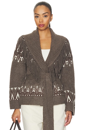 Anaise Fairisle Cardigan SIMKHAI
