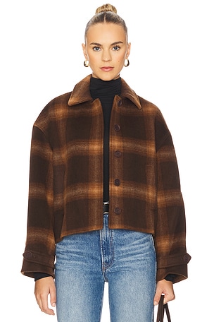 Colby Plaid Jacket SIMKHAI
