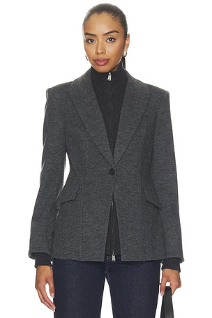 Auden Knit Combo Blazer SIMKHAI