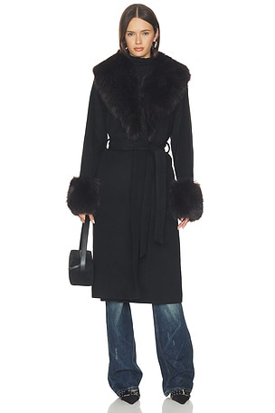 Kinsley Belted Long Coat SIMKHAI