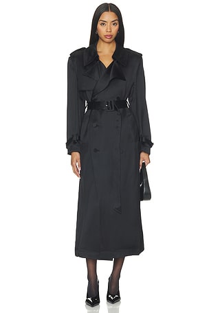 Alvida Belted Long Coat SIMKHAI