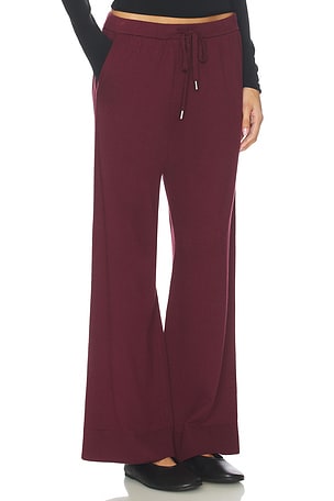 SIMKHAI Travel Pant in Red