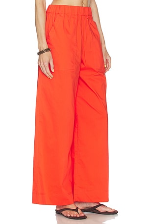 SIMKHAI Arden Pull On Pant in Tangerine