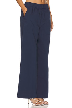 SIMKHAI Arden Pull On Pant in Navy