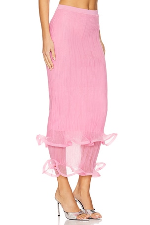 SIMKHAI Kelso Skirt in Pink