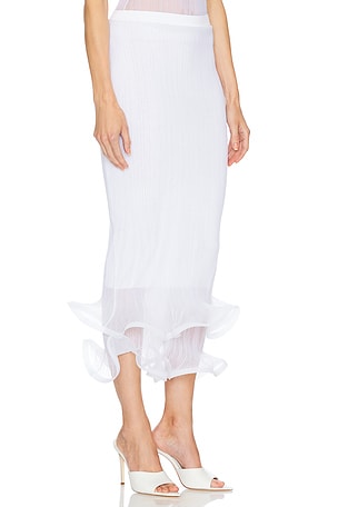 SIMKHAI Kelso Skirt in White